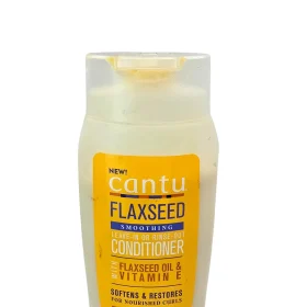 Cantu Flaxseed Smoothing Leave-In or Rinse Out Conditioner 400ml TARA 75% producto